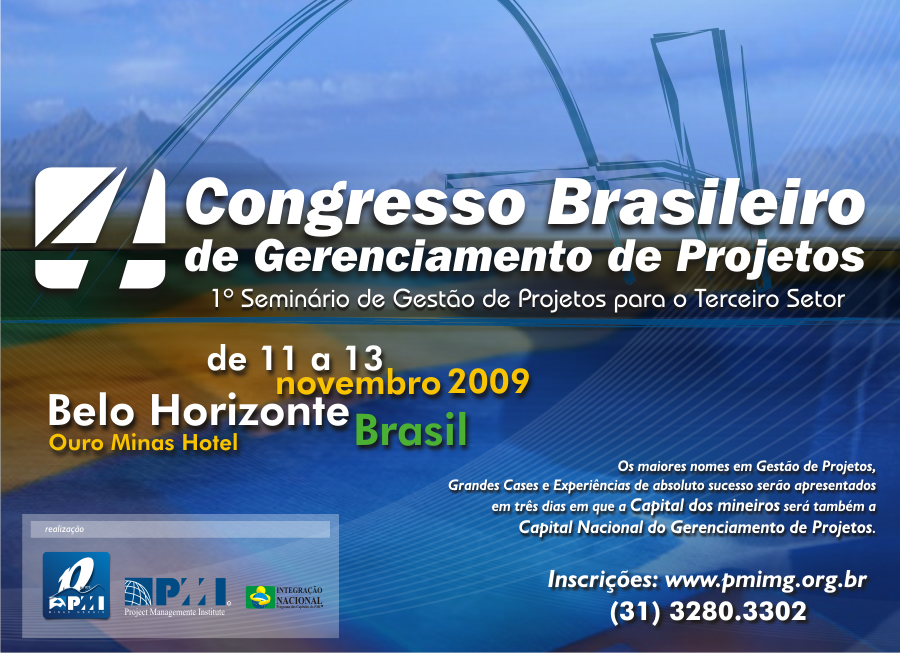 IV Congresso Brasileiro de Gerenciamento de Projetos